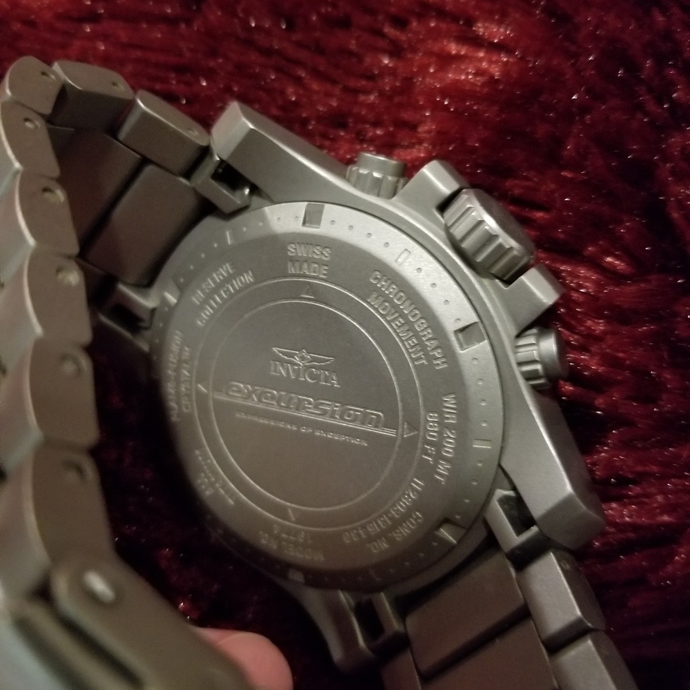 Invicta Reserve Excursion All Titanium Watch! - image 5